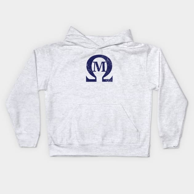 Omega Mu Kids Hoodie by MindsparkCreative